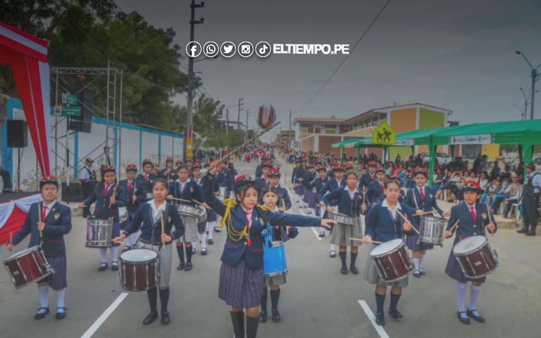 Piura: Castilla celebra Fiestas Patrias 2025 con desfile escolar