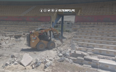 Inicia remodelación del estadio Miguel Grau de Piura tras años de espera