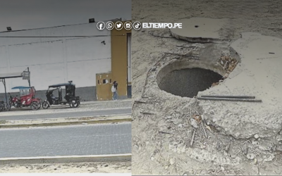 Piura: Buzones en mal estado de la Urb. Ignacio Merino afectan el sistema de alcantarillado