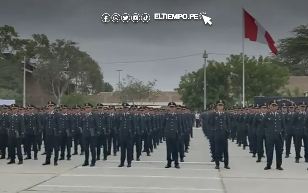Egresan casi 500 alumnos de la Escuela de la PNP y desde mañana reforzarán la seguridad de Piura