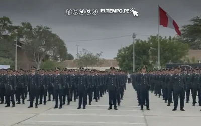 Egresan casi 500 alumnos de la Escuela de la PNP y desde mañana reforzarán la seguridad de Piura