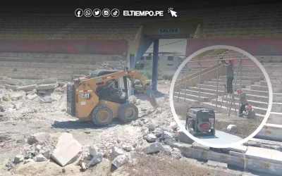 Comienzan trabajos de remodelación del estadio Miguel Grau de Piura
