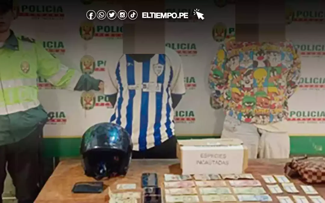 Detienen a dos extranjeros del ‘gota a gota’ por amenazar con arma a mujer en Piura