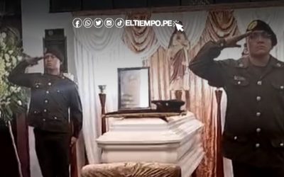 Piura: Reciben resto de suboficial sechurano que falleció en un entrenamiento militar