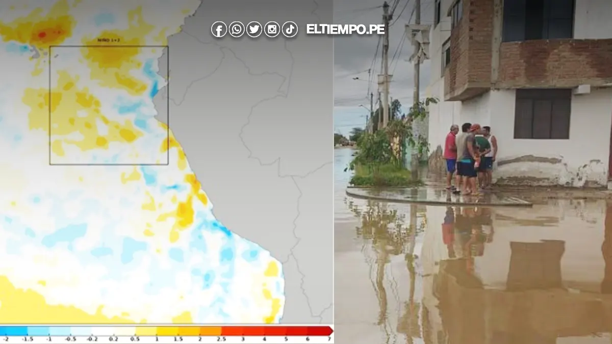 Presencia de El Niño y La Niña costeros