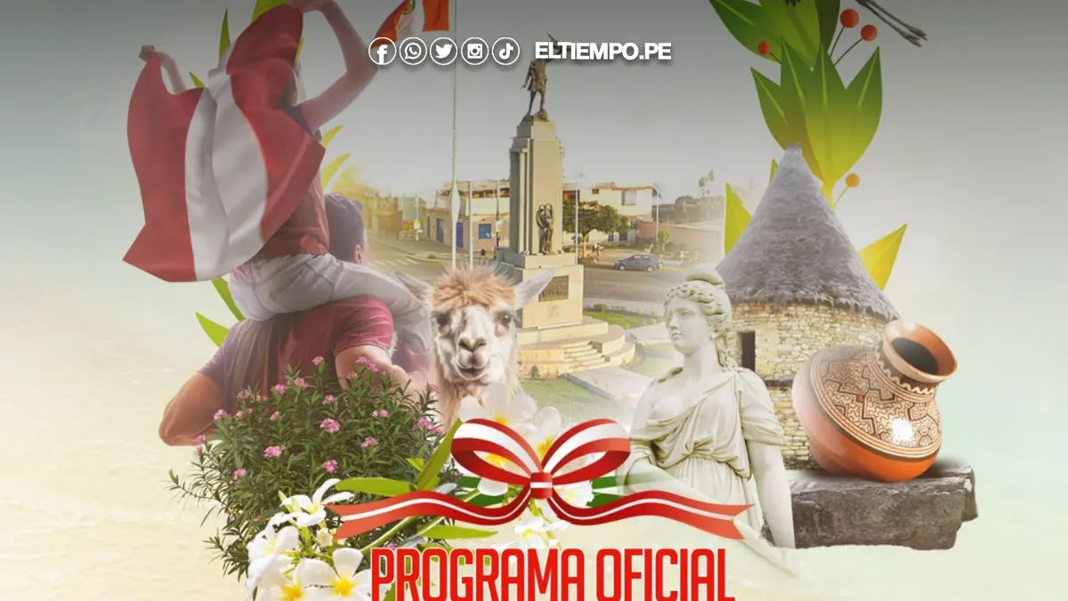 programa de actividades por fiestas patrias en Piura