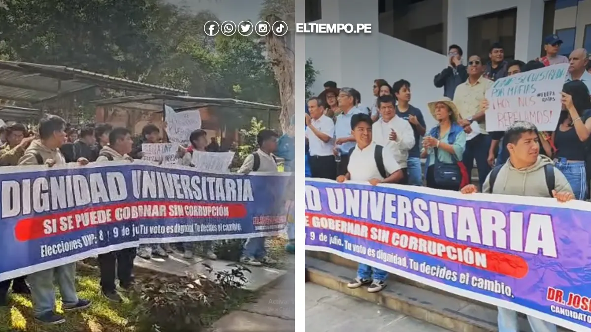 protesta en la UNP