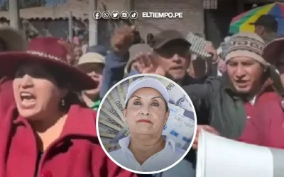 Rechazan presencia de Dina Boluarte en Huancayo