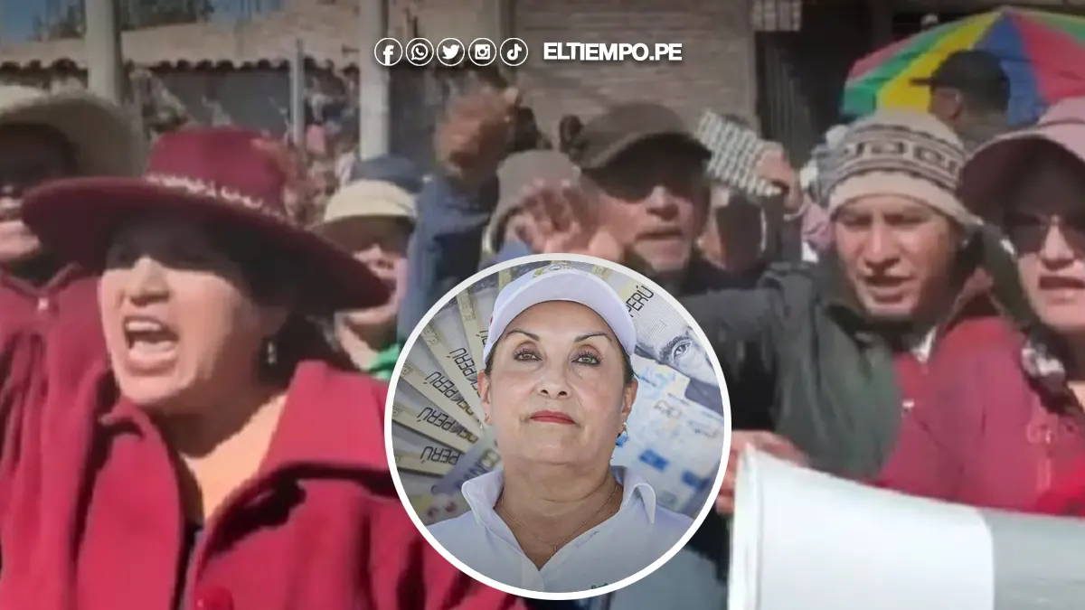 Protestan contra Dina Boluarte