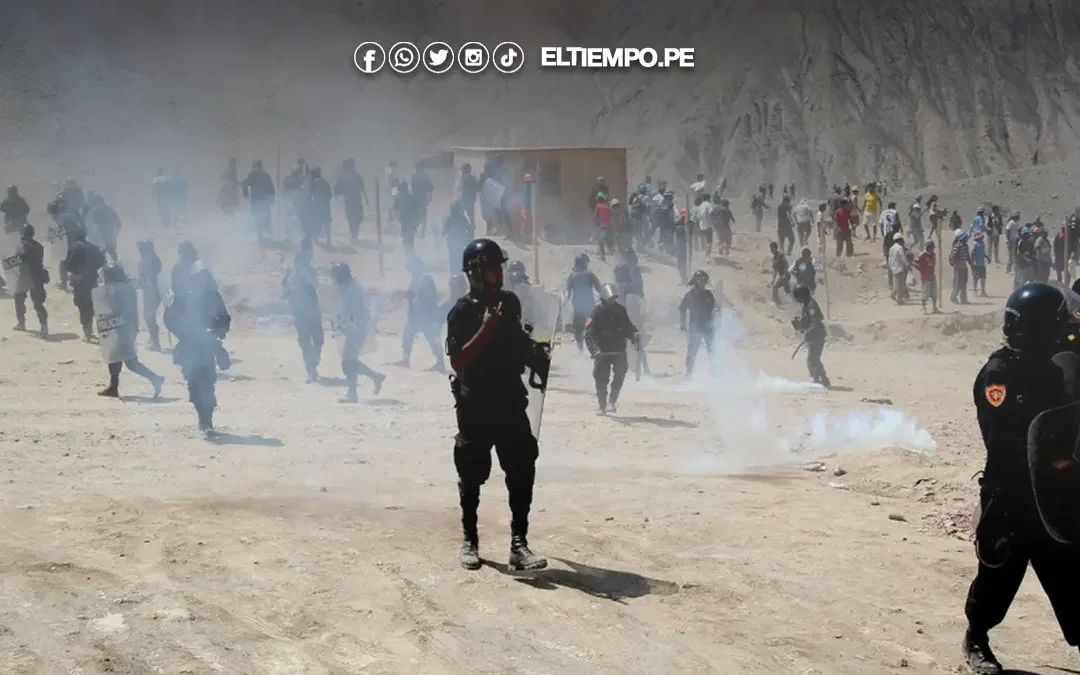 Dictan detención preliminar para ocho personas arrestadas durante las protestas mineras en Arequipa