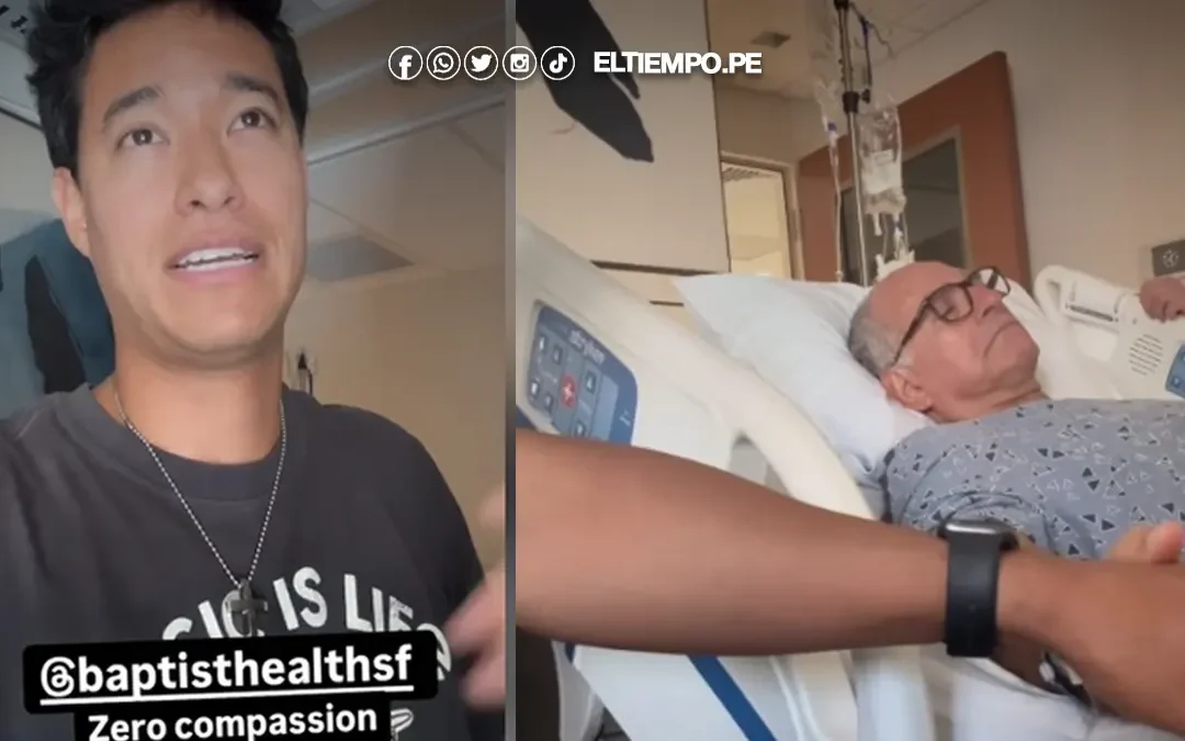 Tony Succar denuncia maltrato a su padre en hospital de Florida: “Lo trataron como a un perro”