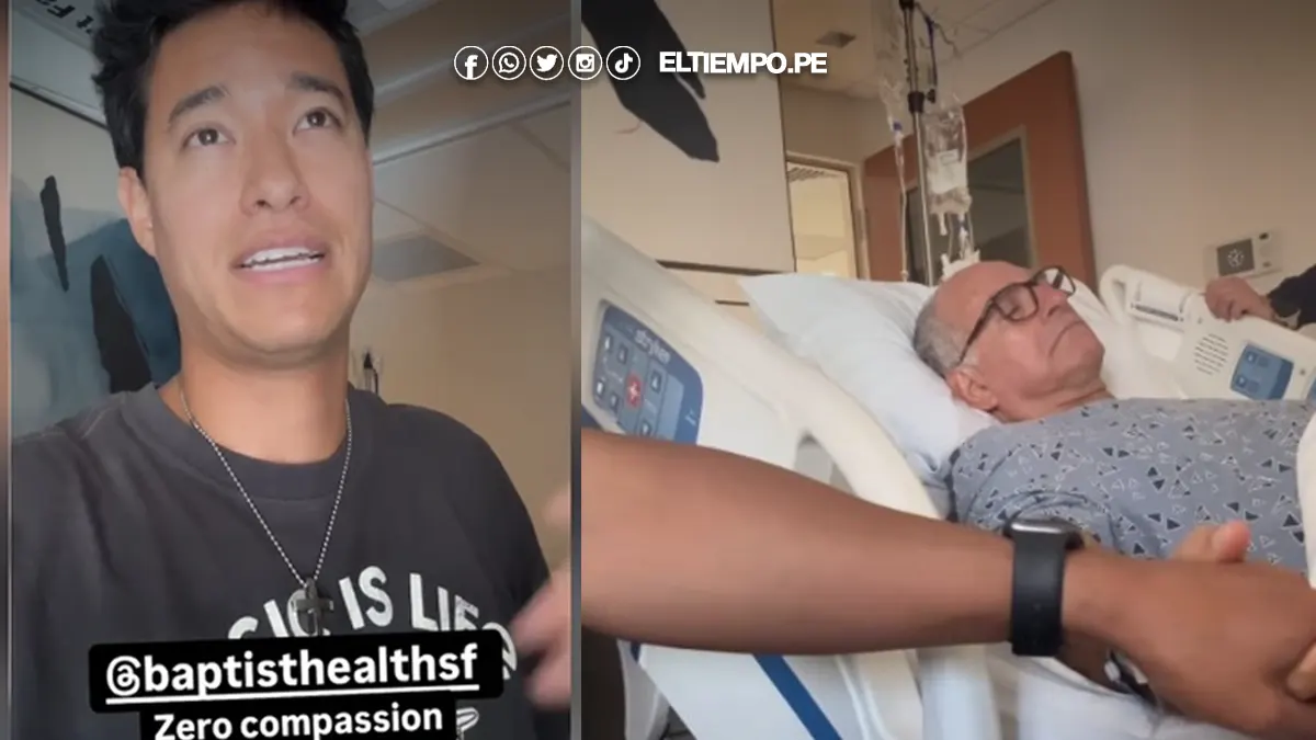 Tonny Succar reclama mala atención en hospital para su padre