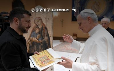 Presidente ucraniano se reunió este miércoles con el papa León XIV