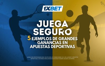 Juega seguro: 5 ejemplos de grandes ganancias en apuestas deportivas por clientes de 1xBet Perú