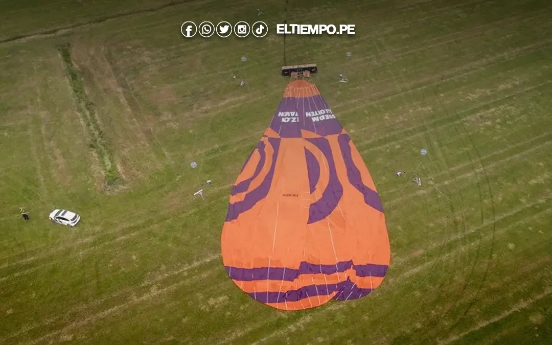 Accidente de globo aerostático en Países Bajos deja un muerto y tres heridos graves