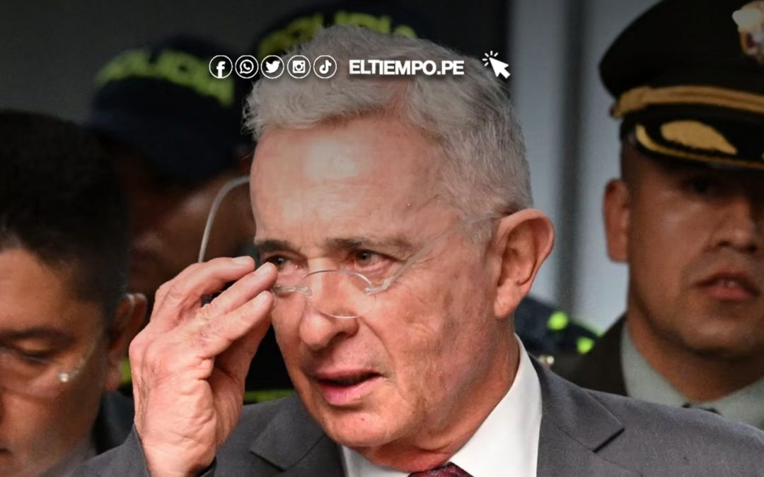 Expresidente colombiano, Álvaro Uribe, enfrentará arresto domiciliario