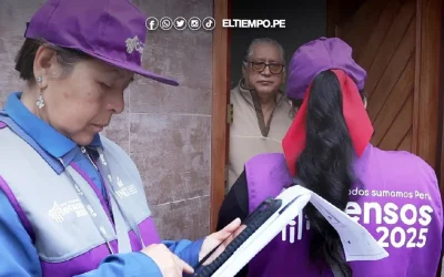 ¿Ya llegó el INEI a tu casa? Hoy lunes 4 de agosto inician los Censos Nacionales 2025 en todo el país