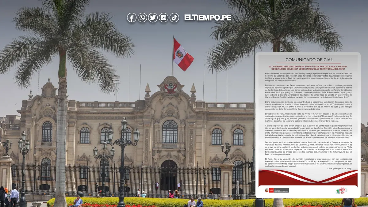 Comunicado de Cancillería Comunicado de Cancillería