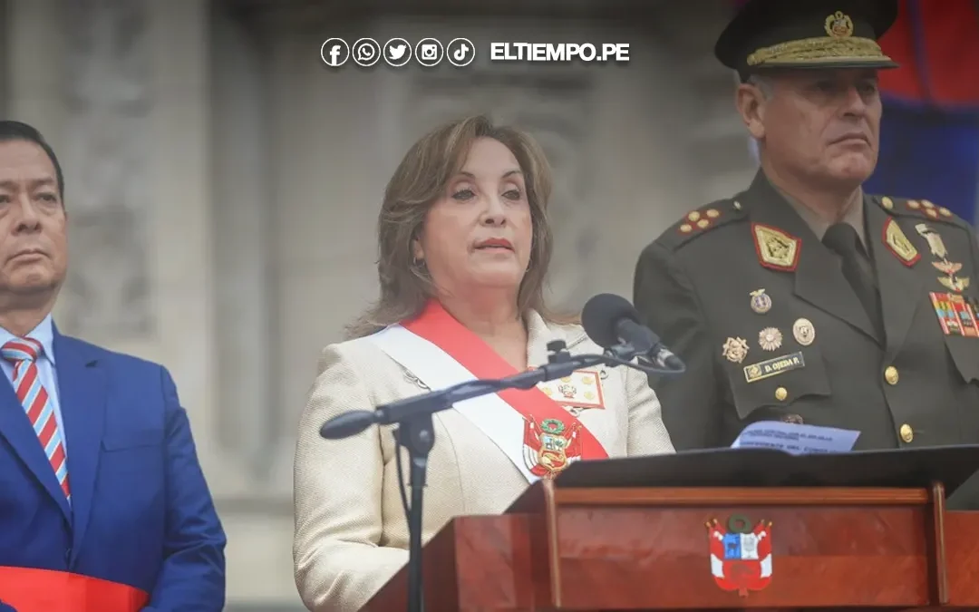 Dina Boluarte acusa al Ministerio Público de intentar desestabilizar su Gobierno
