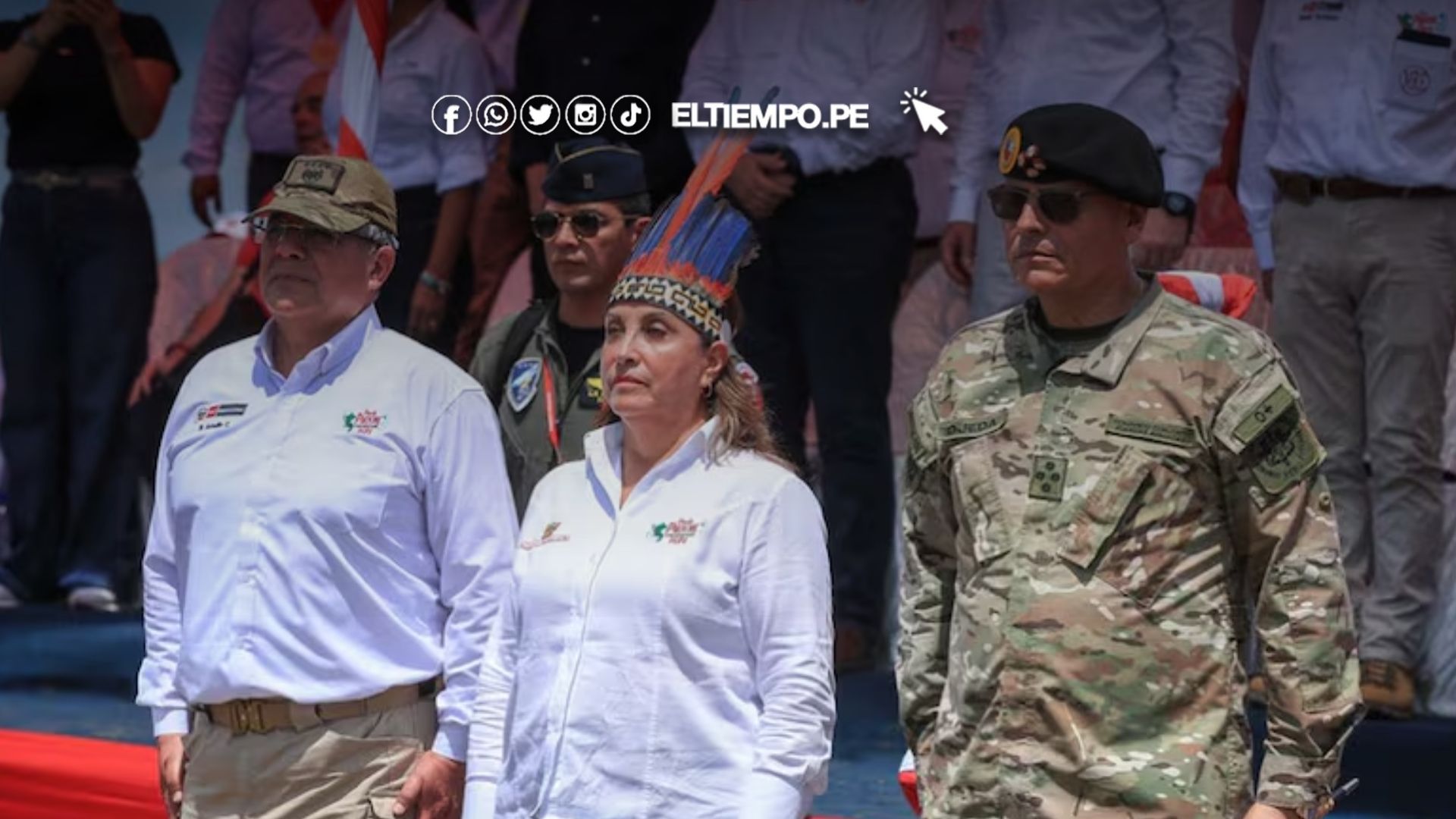 Dina Boluarte No cederemos