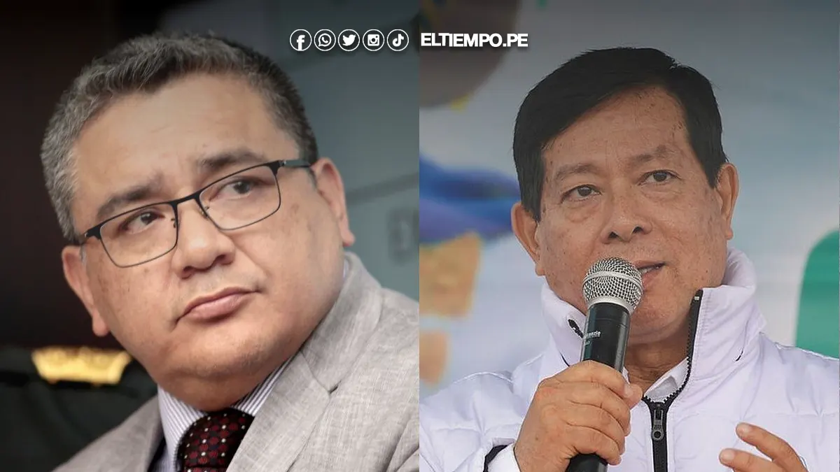 Eduardo Arana y Juan José Santiváñez Eduardo Arana y Juan José Santiváñez