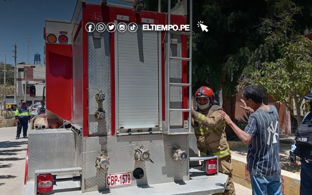 Equipo de sonido causa incendio en Talara