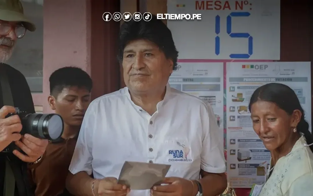 Bolivia: Evo Morales anula su voto y acusa a Luis Arce de planear fraude electoral