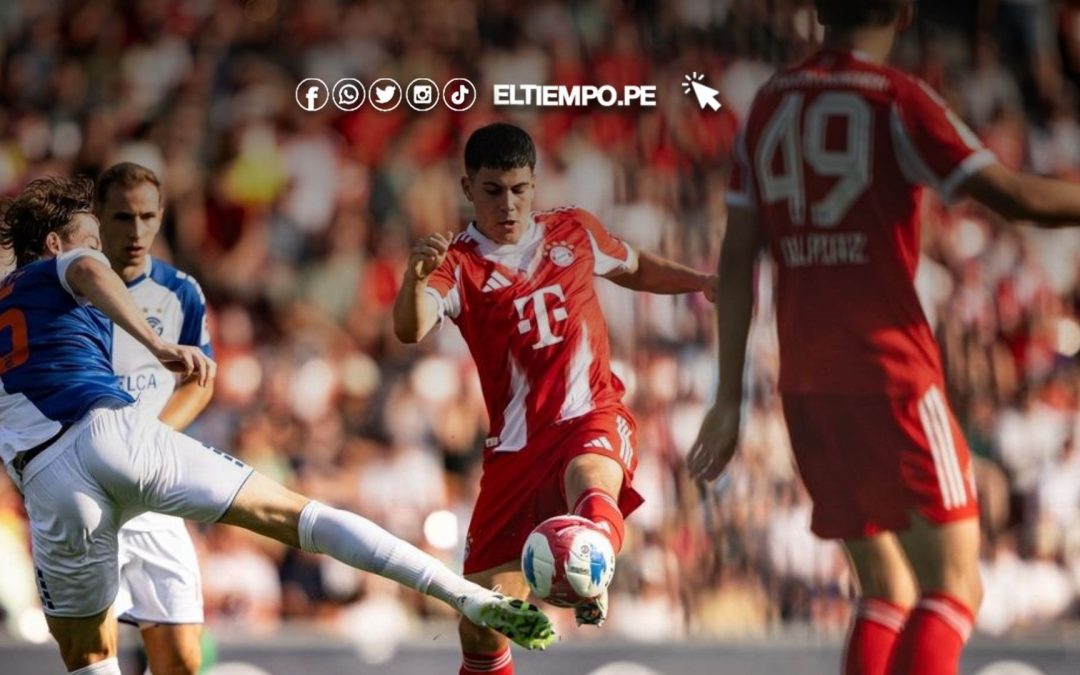 Selección Peruana: Felipe Chávez debutó como titular en el primer equipo del Bayern Munich