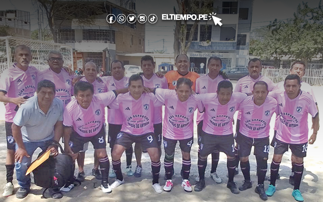 Piura: Fútbol máster ingresa a la novena fecha