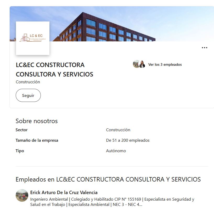 Lucero Coca Condori,Empresa sin experiencia técnica,LC &amp; EC Constructora