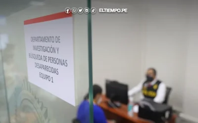 Más de 12 mil personas desaparecidas en Perú entre enero y julio de 2025