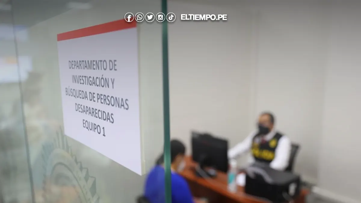Más de 12 mil personas desaparecidas en Perú entre enero y julio de 2025