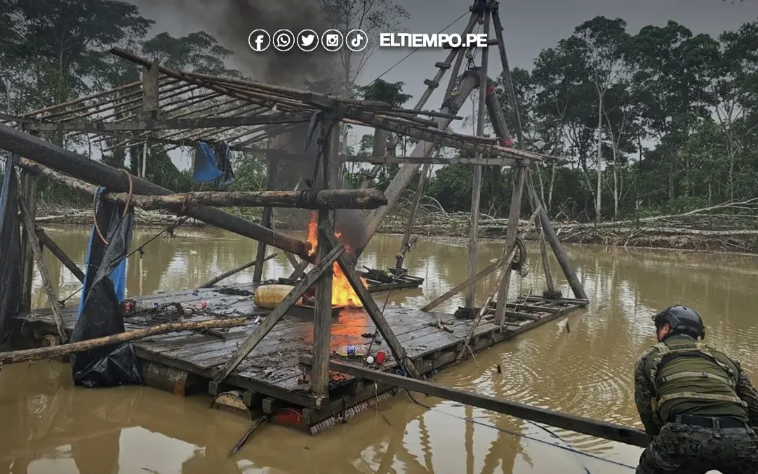 Minería ilegal en el Perú puede financiar a políticos y campañas oscuras