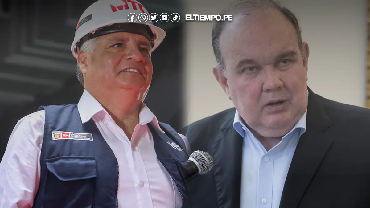 Ministro César Sandoval confirma denuncia contra López Aliaga por difamación