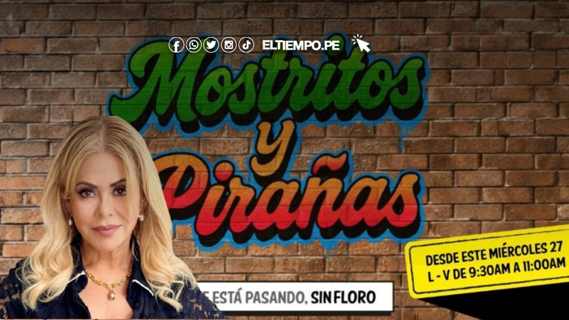 Mostritos y pirañas en vivo