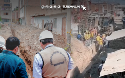 Sullana: Obrero salva de morir sepultado en una obra