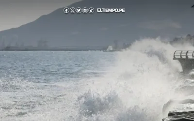 ¡Cuidado con los oleajes anómalos! Capitanía de Talara advierte que seguirán hasta el 11 de diciembre