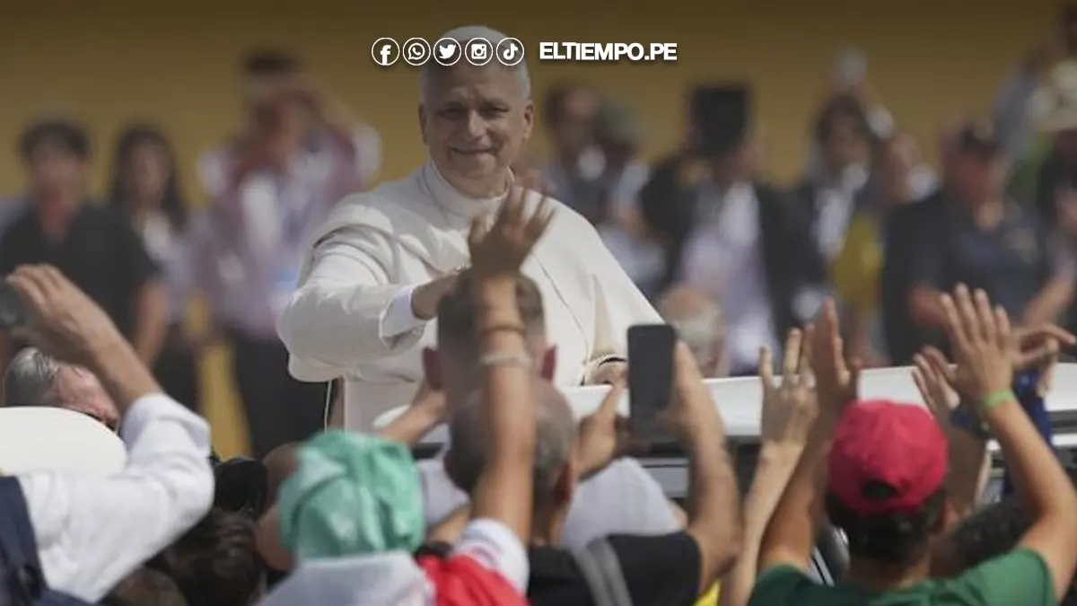 Papa León XIV en el jubileo de la juventud