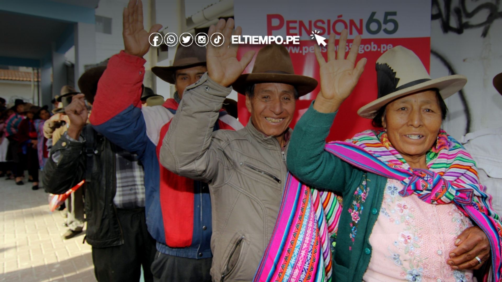 Pensión 65 bono para adultos mayores