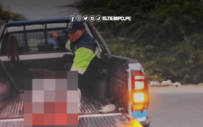 Piura: hombre muere tras ser embestido por moto cuando se dirigía a su domicilio