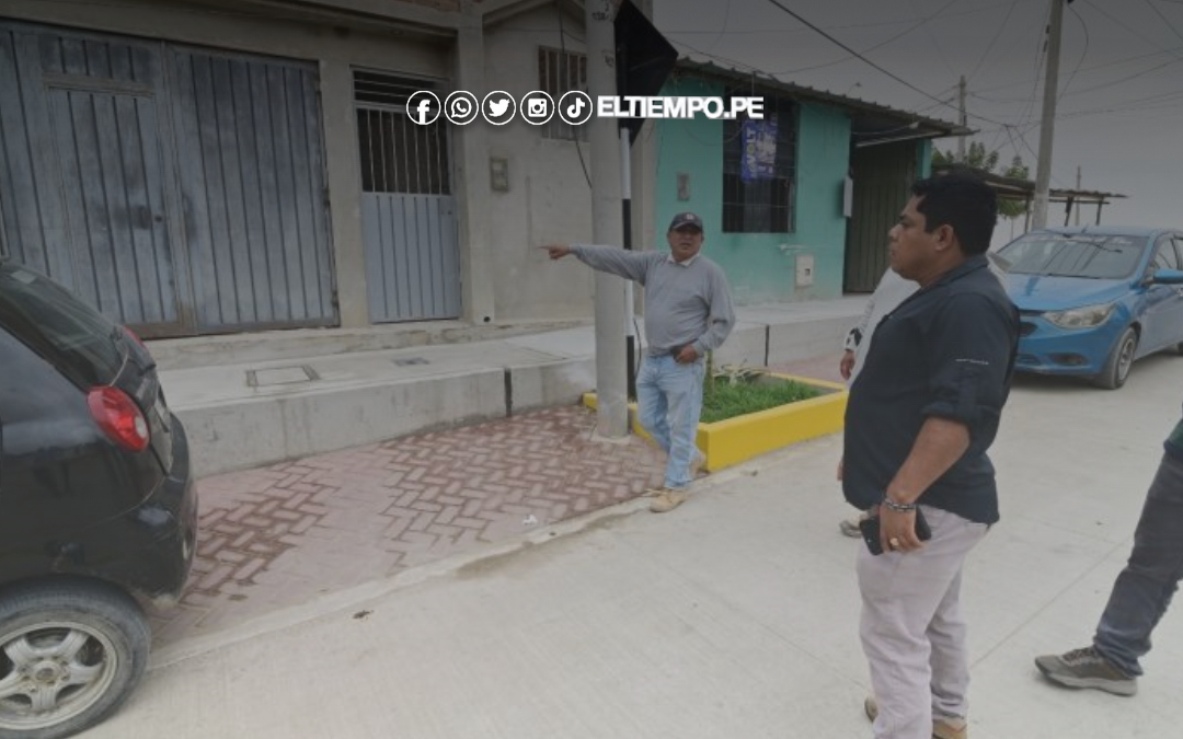 Piura: Comuna defiende construcción de veredas en Los Algarrobos «No cambiaremos diseño por una sola vivienda»