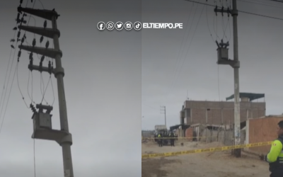 Pisco: adolescente muere electrocutado tras tocar cable de alta tensión