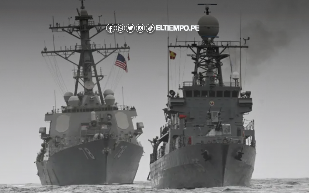 Así son los buques de guerra de Estados Unidos desplegados frente a las costas de Venezuela