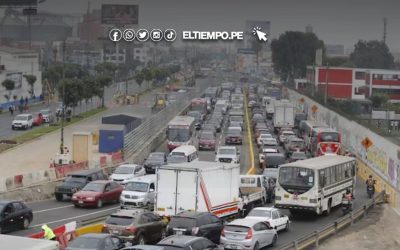 Inician desvíos vehiculares en la Av. Faucett por Metro de Lima