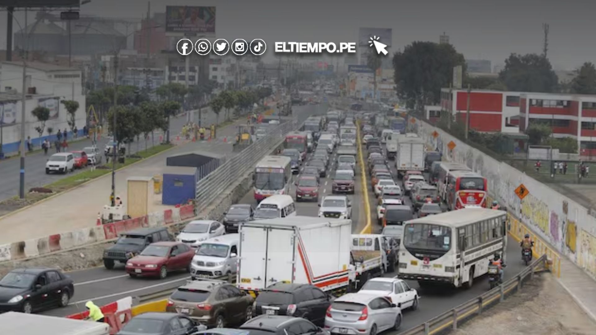 Plan de desvío vehícular