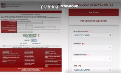Poder Judicial: ¿Cómo hacer la consulta de expedientes por nombres y apellidos en Perú?