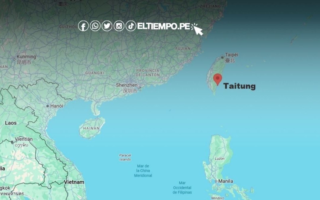 Taiwán en alerta por el tifón Podul: se esperan fuertes lluvias y vientos de más de 150 km/h