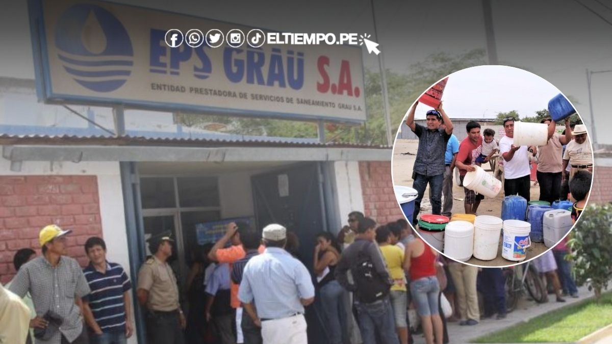 EPS Grau anuncia descuentos en recibos por cortes de agua en Piura y Veintiséis de Octubre EPS Grau anuncia descuentos en recibos por cortes de agua en Piura y Veintiséis de Octubre