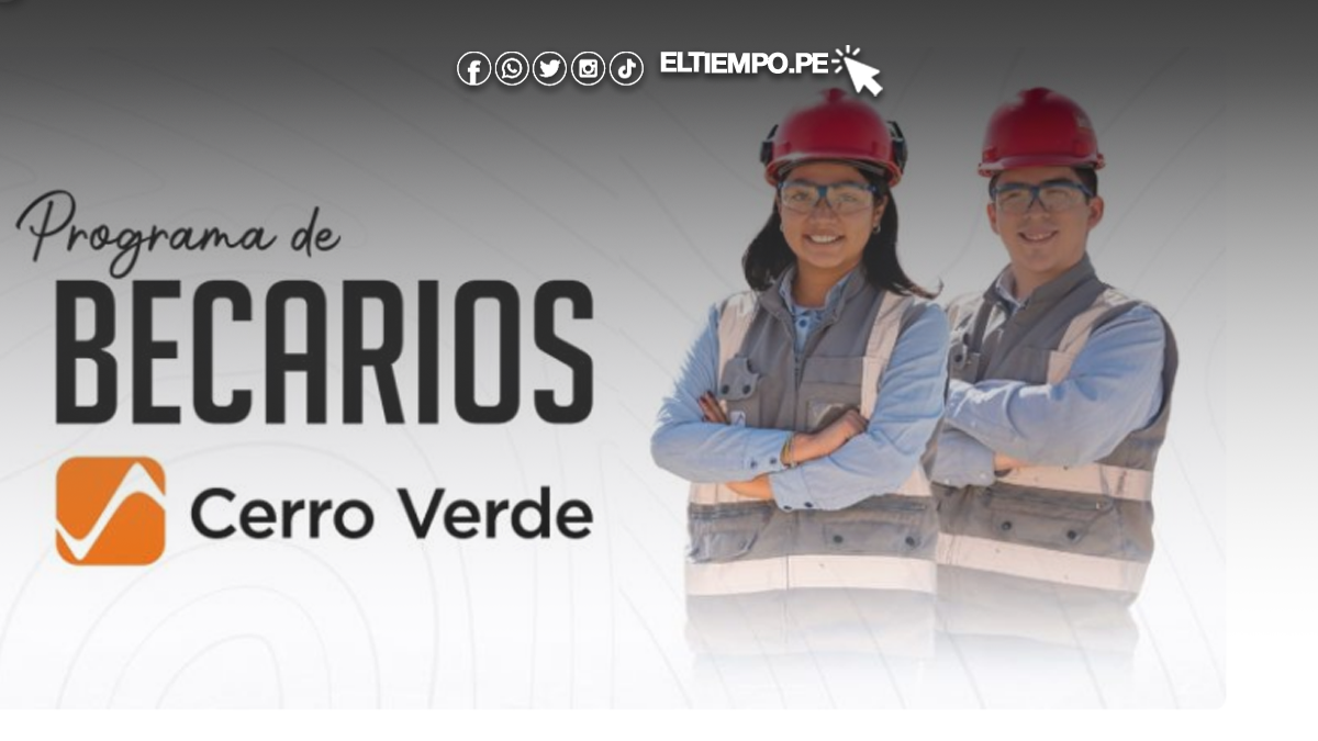 Programa de becarios Cerro Verde 2026