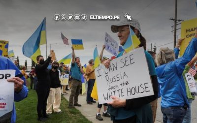 Estados Unidos: Manifestantes rechazan visita de Putin a Alaska para cumbre con Trump